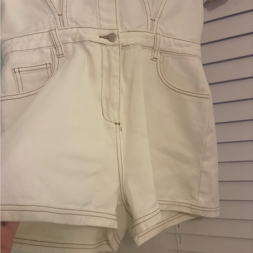 Button-Up Romper - Picture 4 of 6